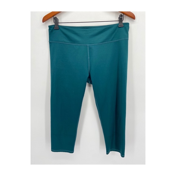 Fabletics Emerald Green Satin Salar PowerHold XL
